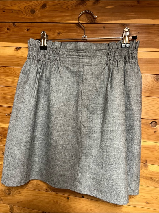 J. Crew Dresses & Skirts - J. Crew Gray Elastic-Waist A-Line Skirt